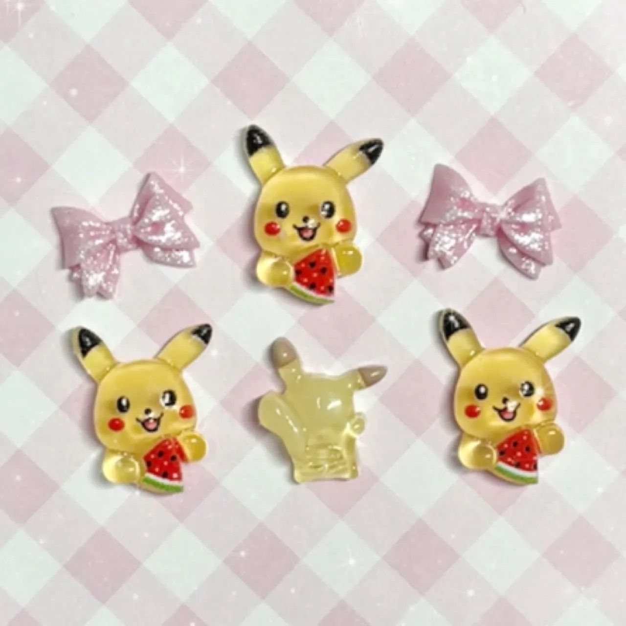 商品説明必読!!ピカチュウ☆ネイルパーツ 卸売 7月に25歳になったので