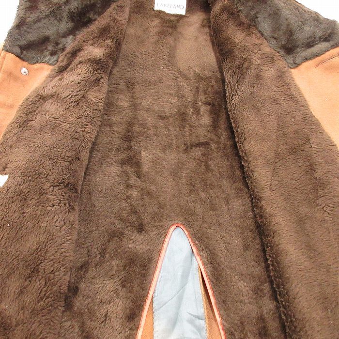 XL/古着 レイクランド LAKELAND 長袖 ウール ギャング コート メンズ