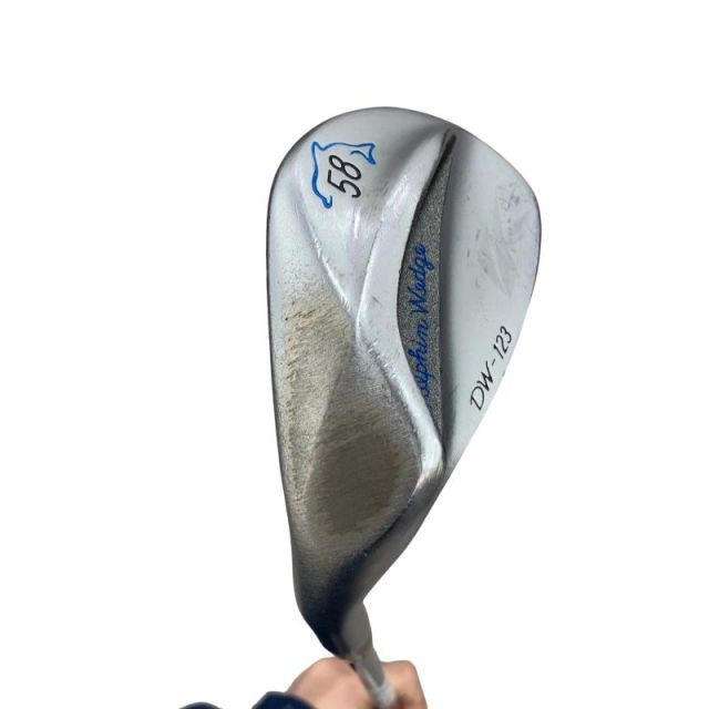 中古】 キャスコ Dolphin Wedge DW-123 シルバー 58° レフティ