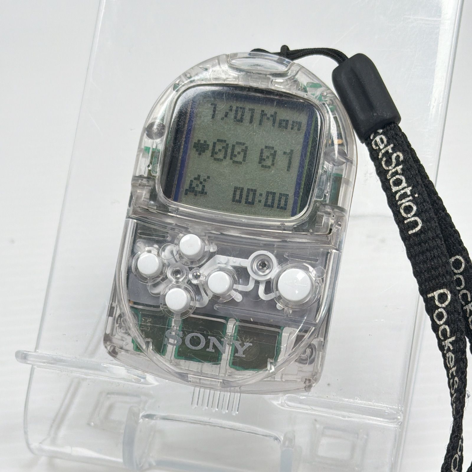 ポケットステーション クリスタル SCPH-4000c 未使用 美品 ポケットステーション ホワイト クリスタル SCPH-4000 2個セット