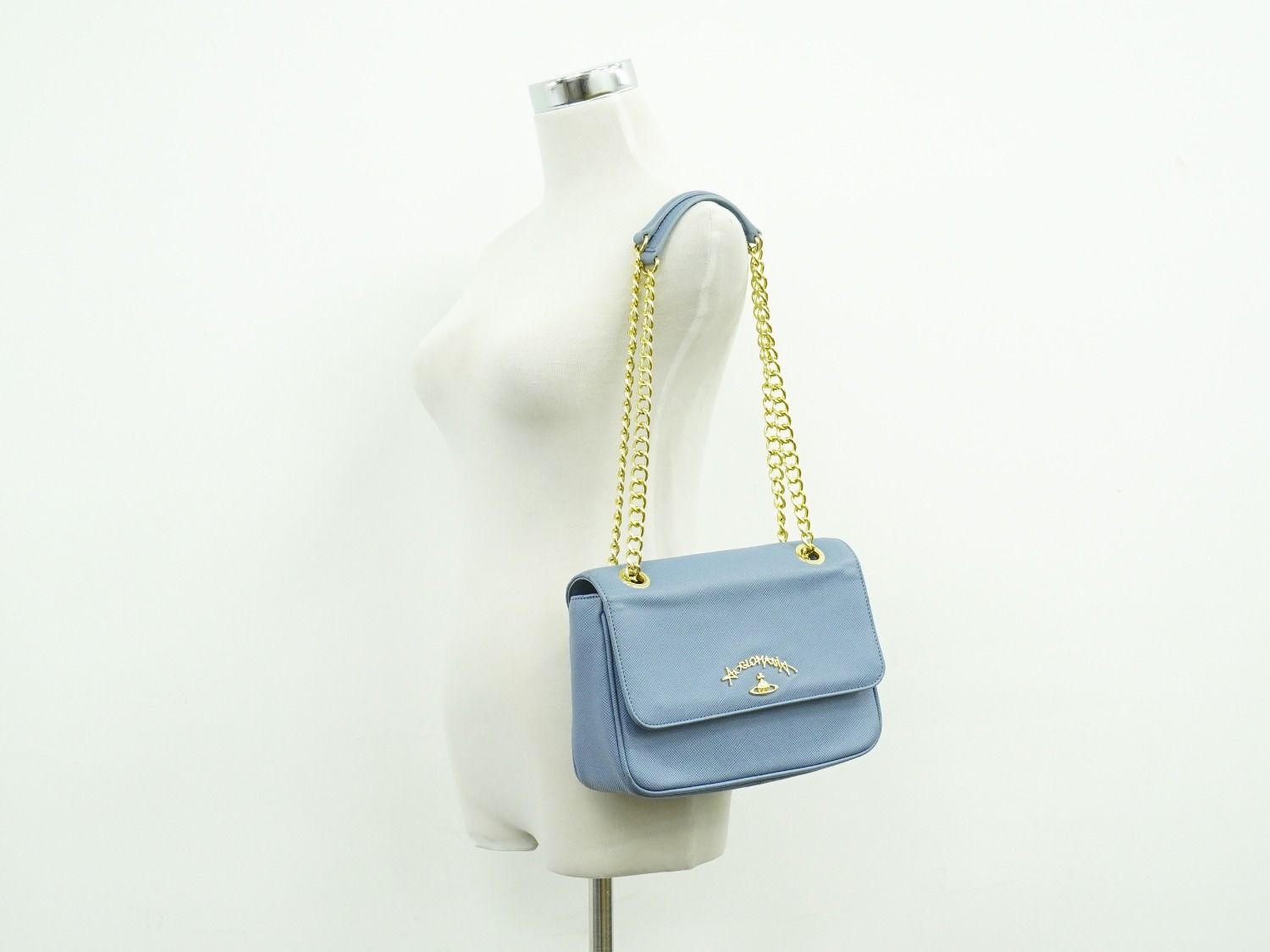 本物 ヴィヴィアン ウエストウッド Vivienne Westwood PVC ショルダー  