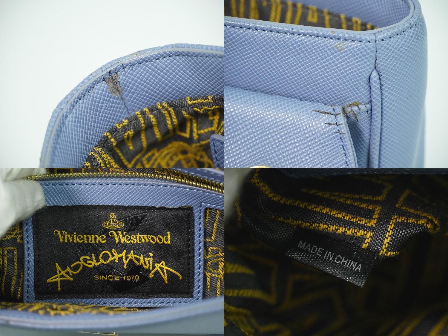 本物 ヴィヴィアン ウエストウッド Vivienne Westwood PVC ショルダー 