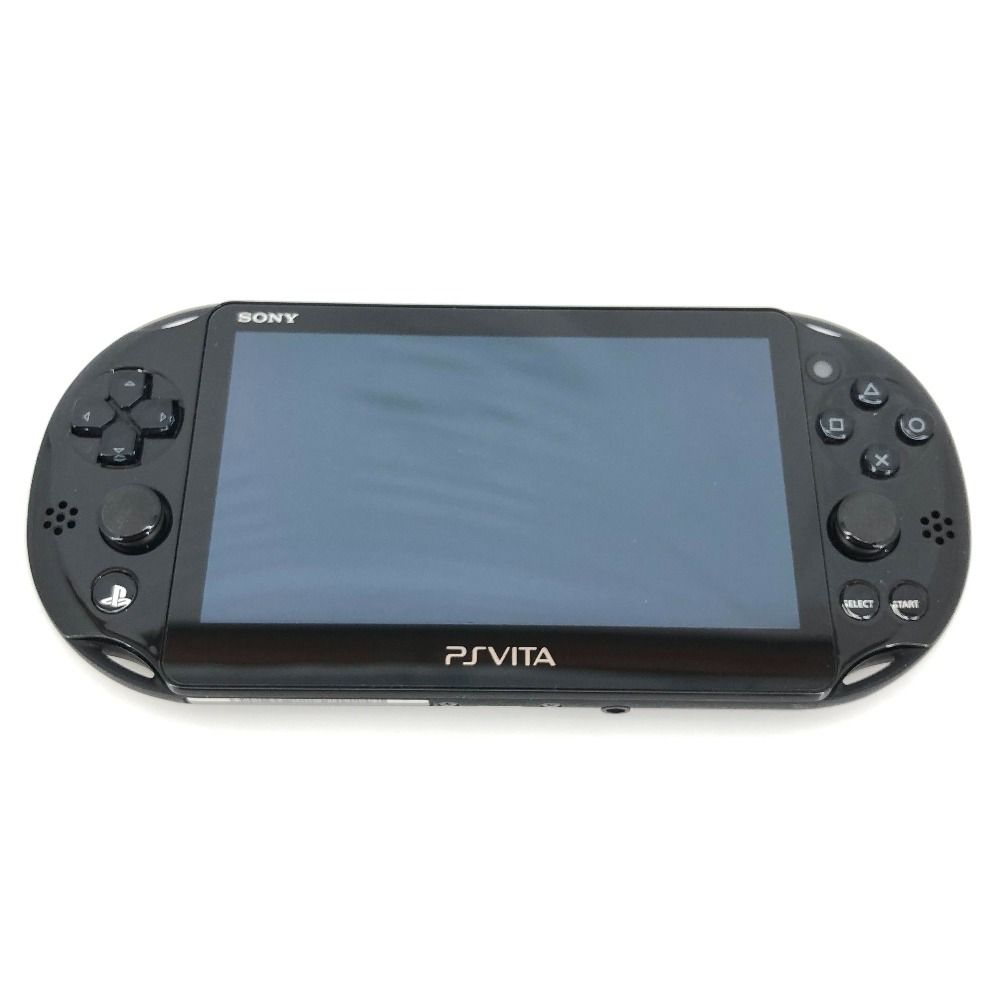 05 w 17941 T PS VITA PlayStation 本体のみ PCH 2000 ブラック メモリーカード4 GB＊動作 初期化済み＊ 品