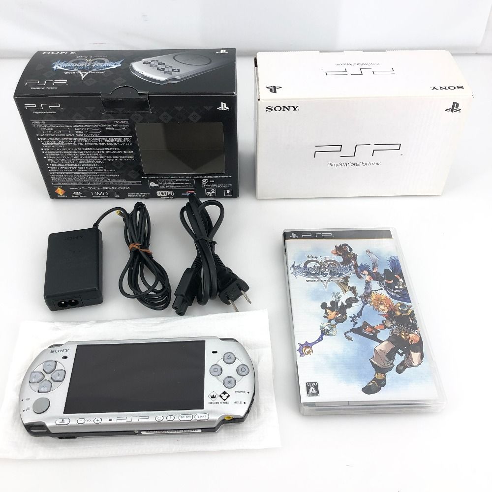 05 w 17944 T PSP PlayStation ポータブル 3000 本体 キングダムハーツ Birth by Sleep エディション ＊動作 初期化済み＊ 品