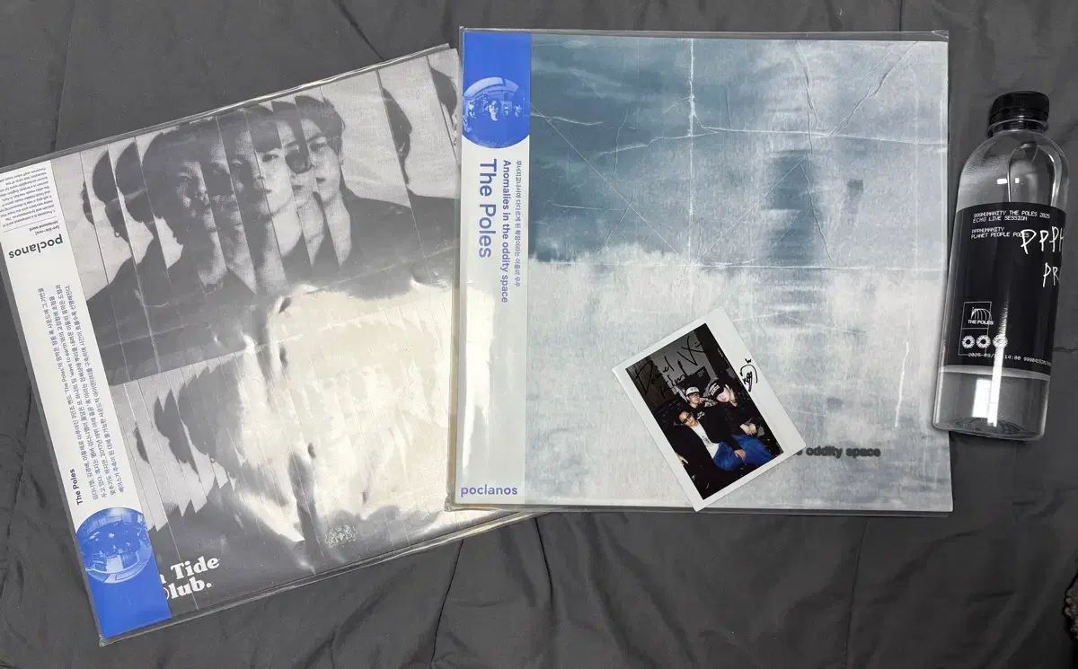 The Poles LP 2 腸 サイン入り チェキ ポラロイド echo ウォーターボトル