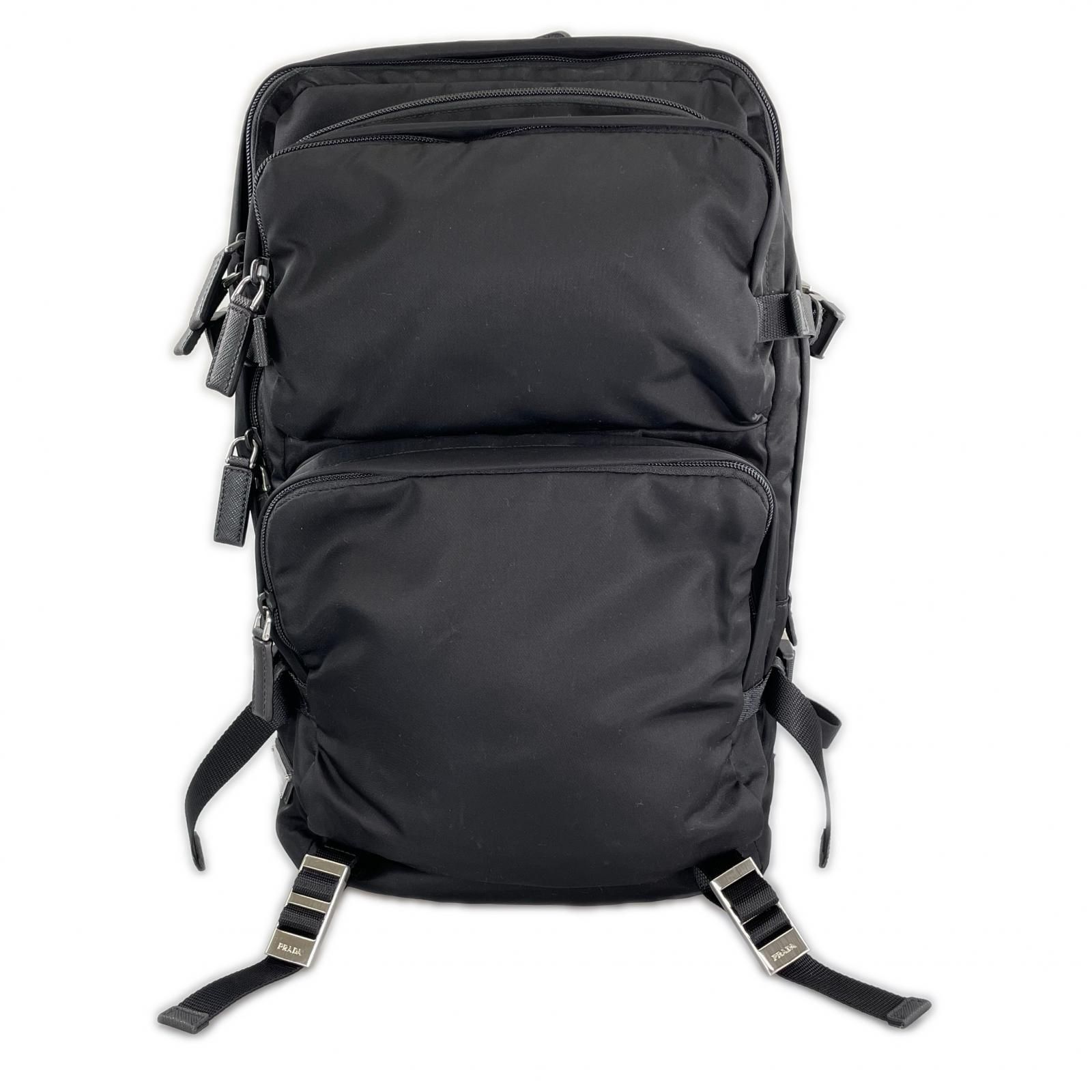 PRADA プラダ バックパック 2 VZ 001 リュック デイパック ナイロン ブラック ユニセックス