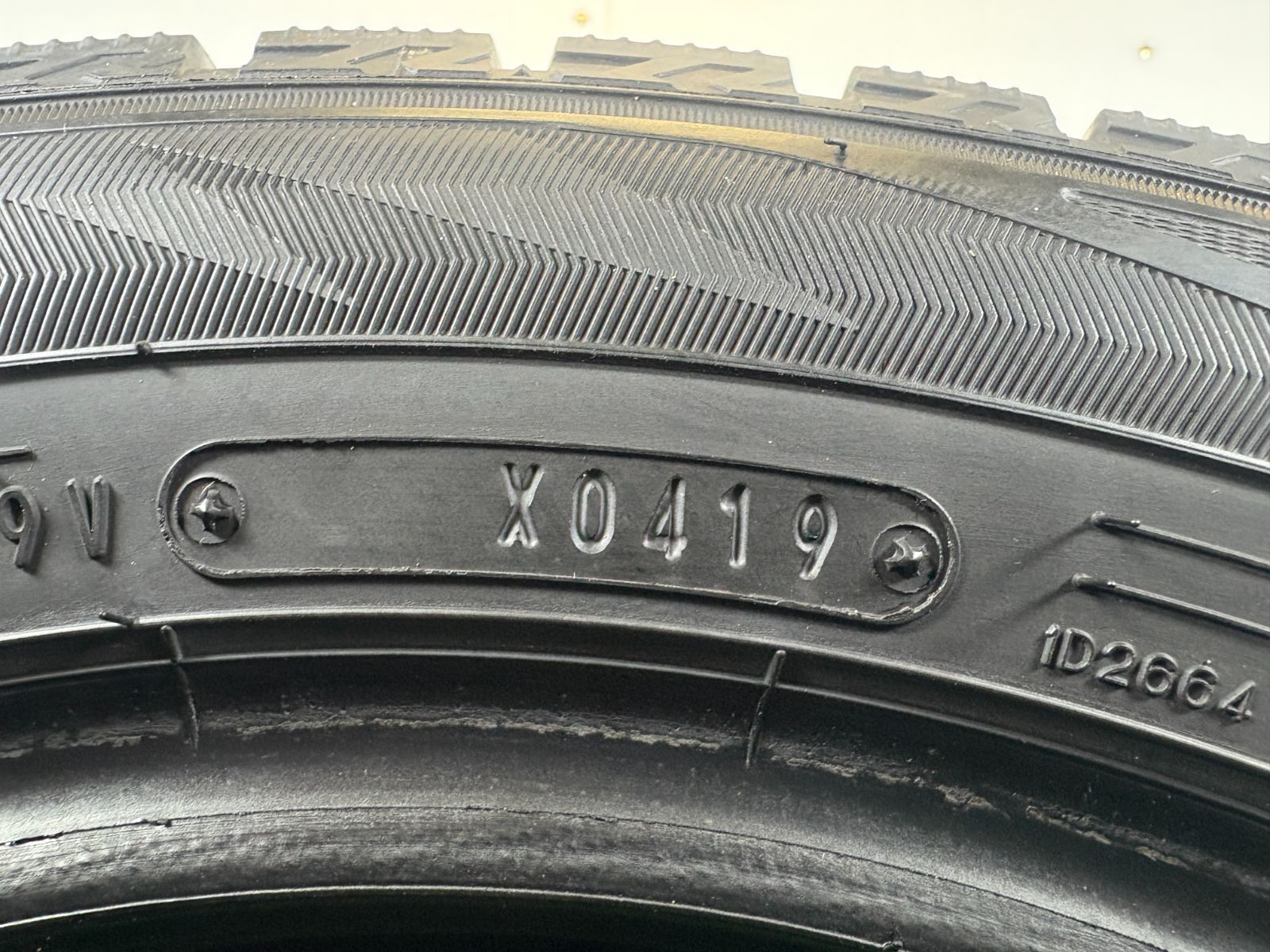  165|60 R 14 ダンロップ WM 02 2019年製 4本 冬 タイヤ スタッドレス TB 906 14インチ スタッドレス