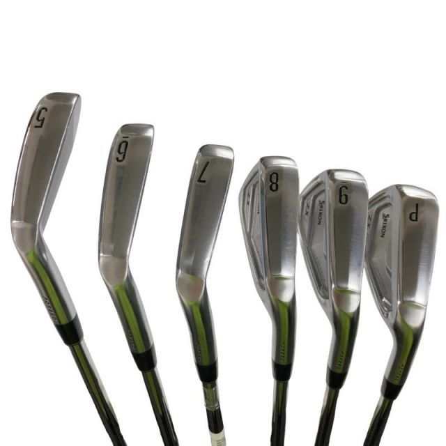 中古】 ダンロップ SRIXON ZX7 Mk II 6S アイアンセット IR NS PRO