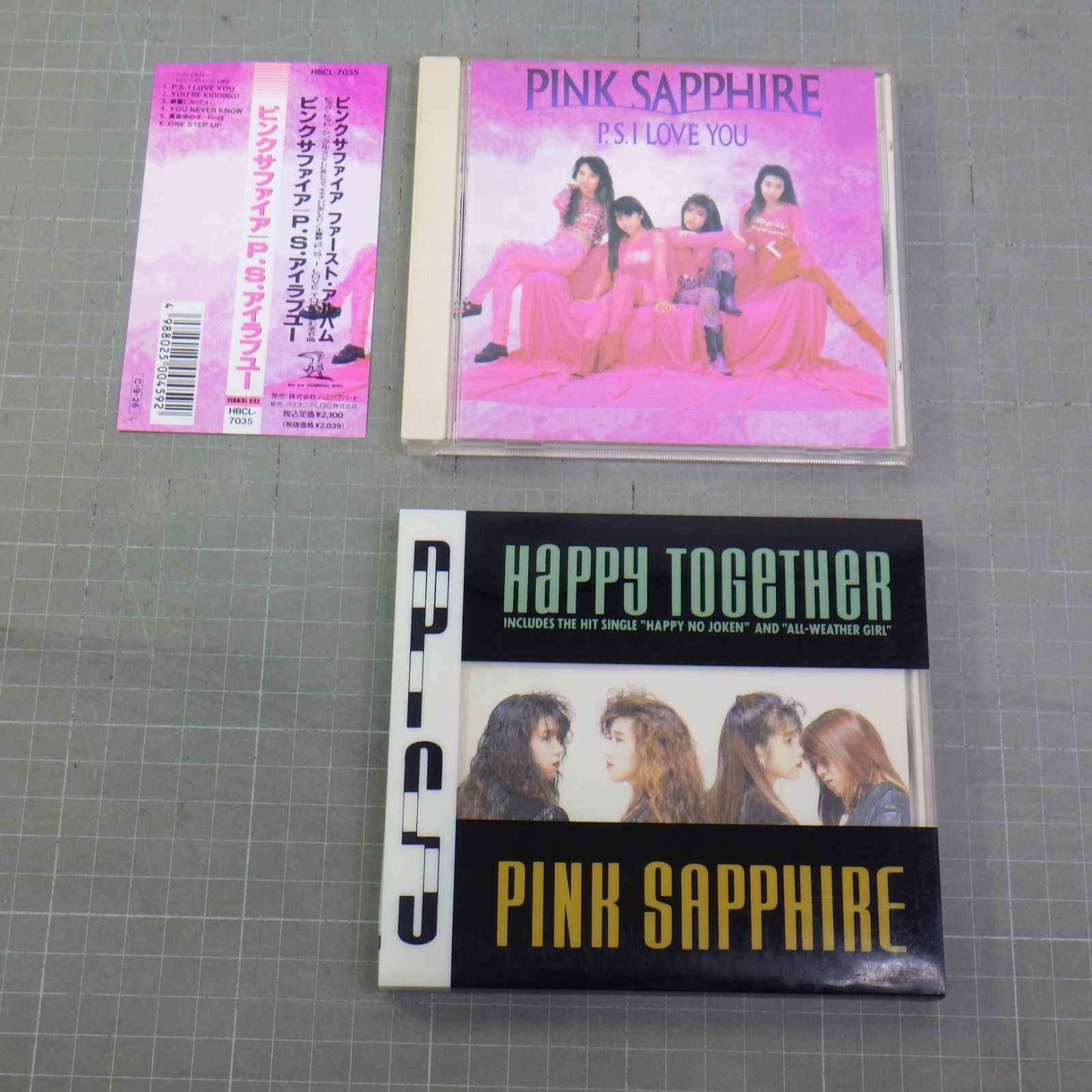 PINK SAPPHIRE/ピンク・サファイア CD-BOX PINK SAPPHIRE/ピンクサファイア CD まとめて2点セット P．S．アイ