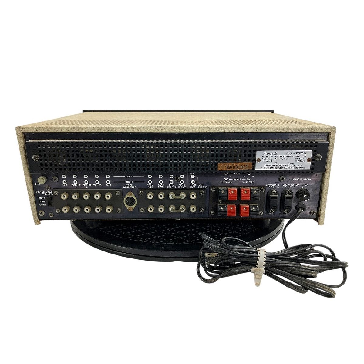 SANSUI AU-777D サンスイ プリメインアンプ 山水 ジャンク W10773196