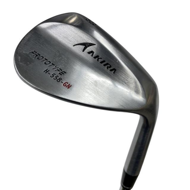 【中古ゴルフクラブ】アキラプロダクツ　PROTOTYPE　PROTOTYPE H5 GN ウェッジ スチールシャフト　シャフト：スチールシャフト 中古】 アキラプロダクツ AKIRA PROTOTYPE H-558 GN ウェッジ WG