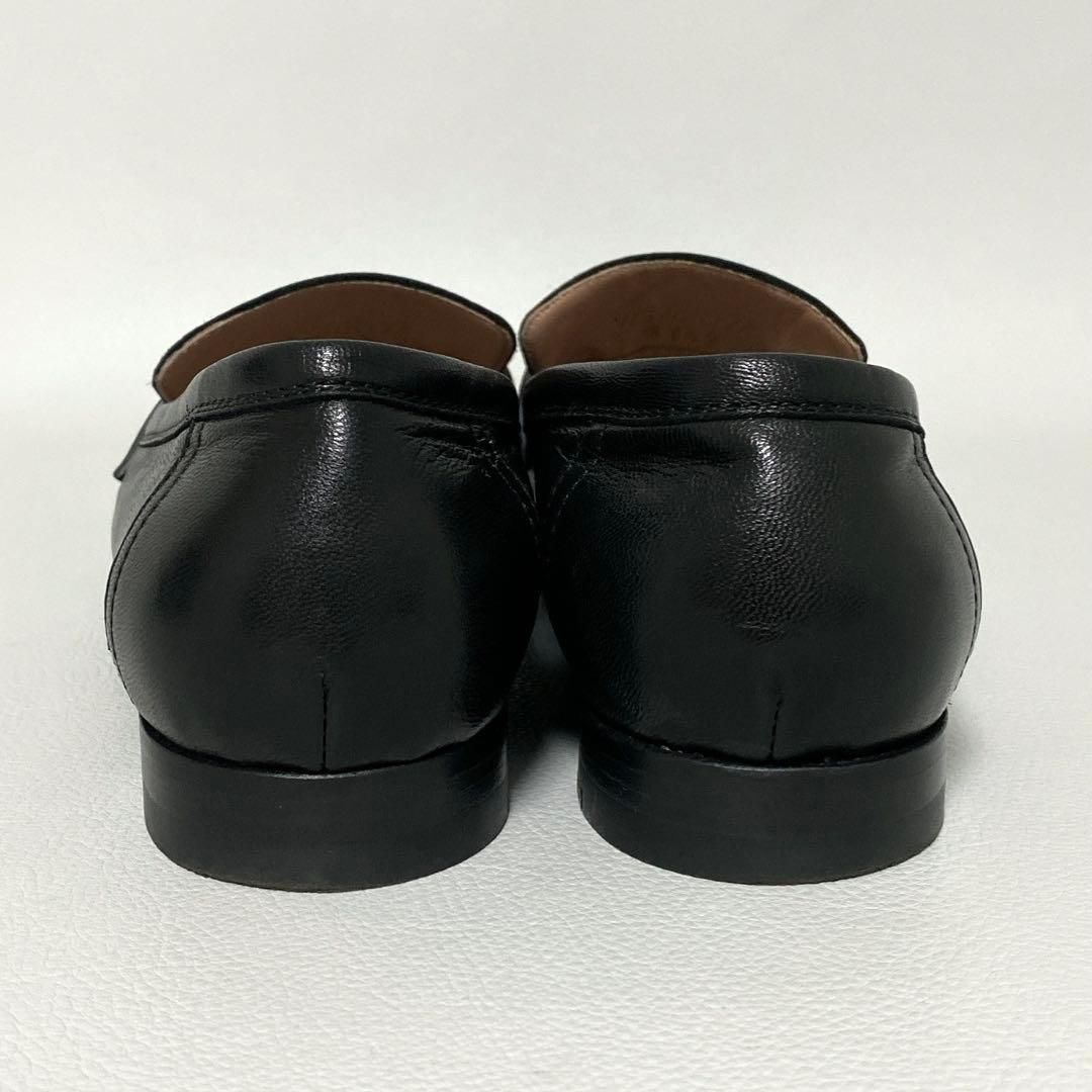 HERMES / モカシンパリ ローファー 35.5 ブラック レディース - メルカリ