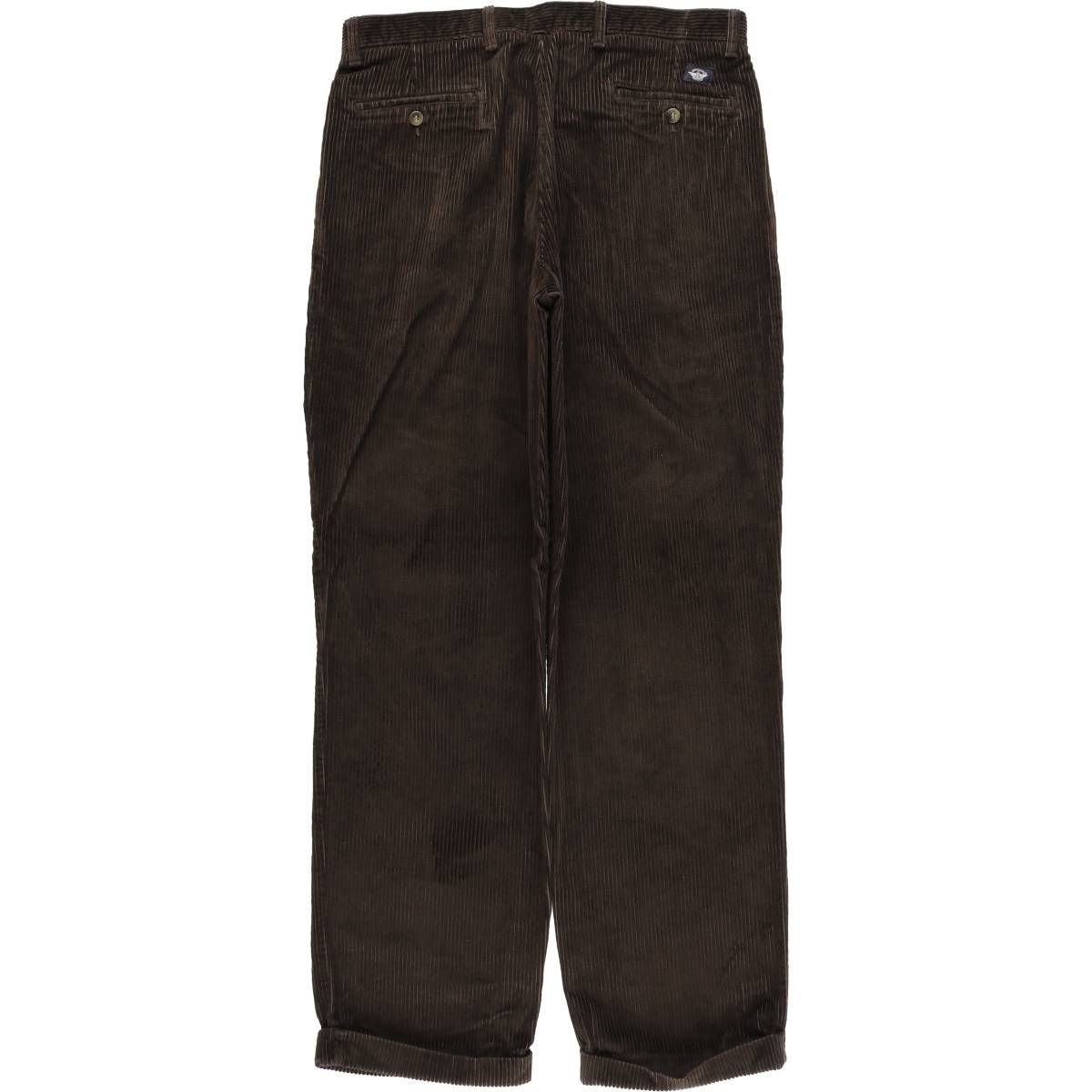 古着 90年代 ドッカーズ DOCKERS KHAKIS ツータック 太畝 コーデュロイ