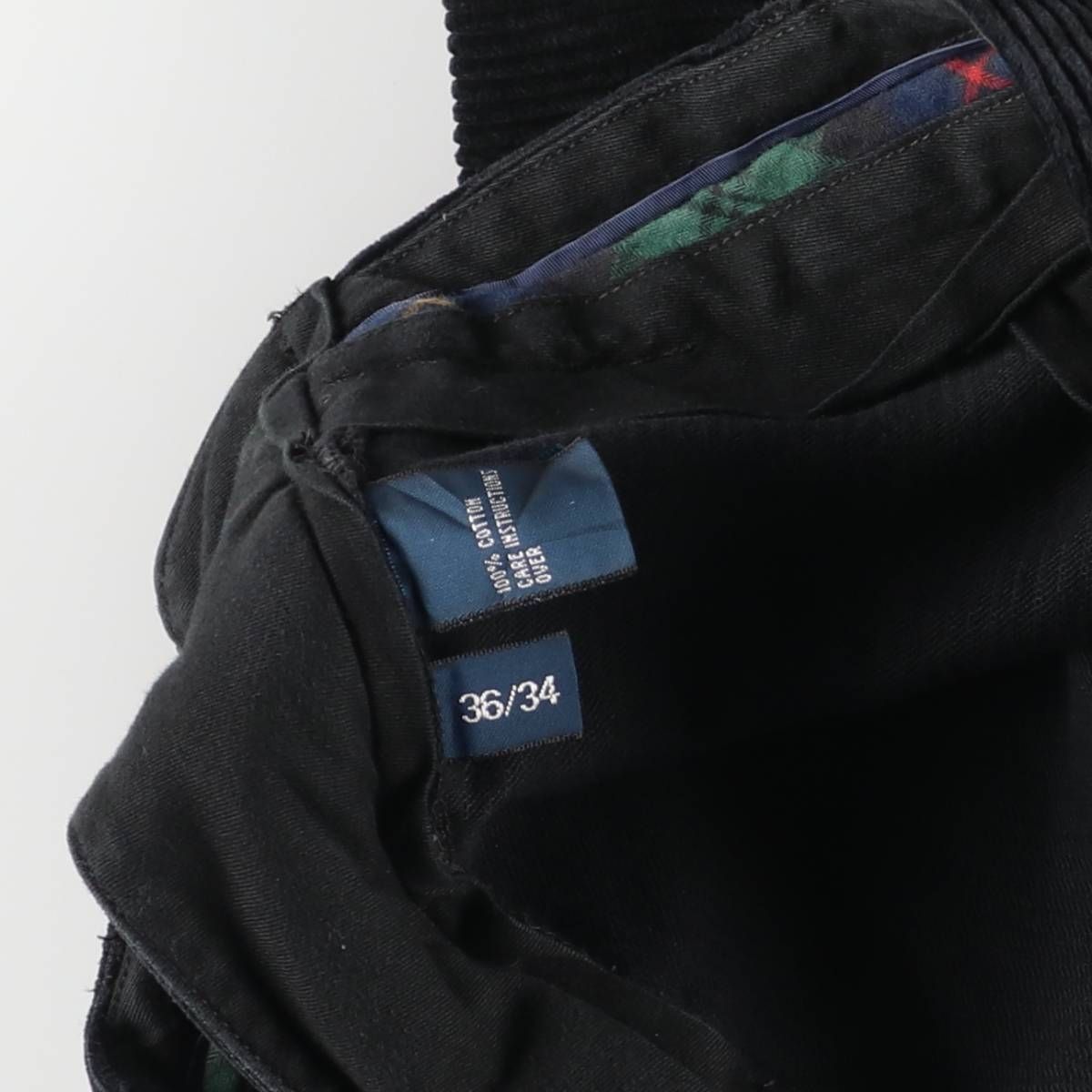 古着 ラルフローレン Ralph Lauren POLO by ETHAN PANT ツータック コーデュロイパンツ メンズw 37相当|eaa 606376 その他 メンズ
