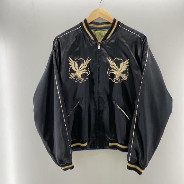 テーラー東洋 リバーシブルスカジャン 龍 鹿 中古】テーラー東洋 スカジャン 04年製 リバーシブル 鹿x龍 L TT01636