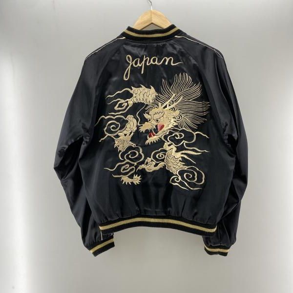 テーラー東洋 リバーシブルスカジャン 龍 鹿 中古】テーラー東洋 スカジャン 04年製 リバーシブル 鹿x龍 L TT01636