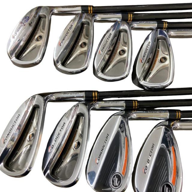 マジェスティゴルフ 旧マルマン Conductor AD 460 8 S アイアンセット IR X ST-5 アイアン フレックスSR メンズ 男性用 右利き 右用 Dランク ゴルフクラブ