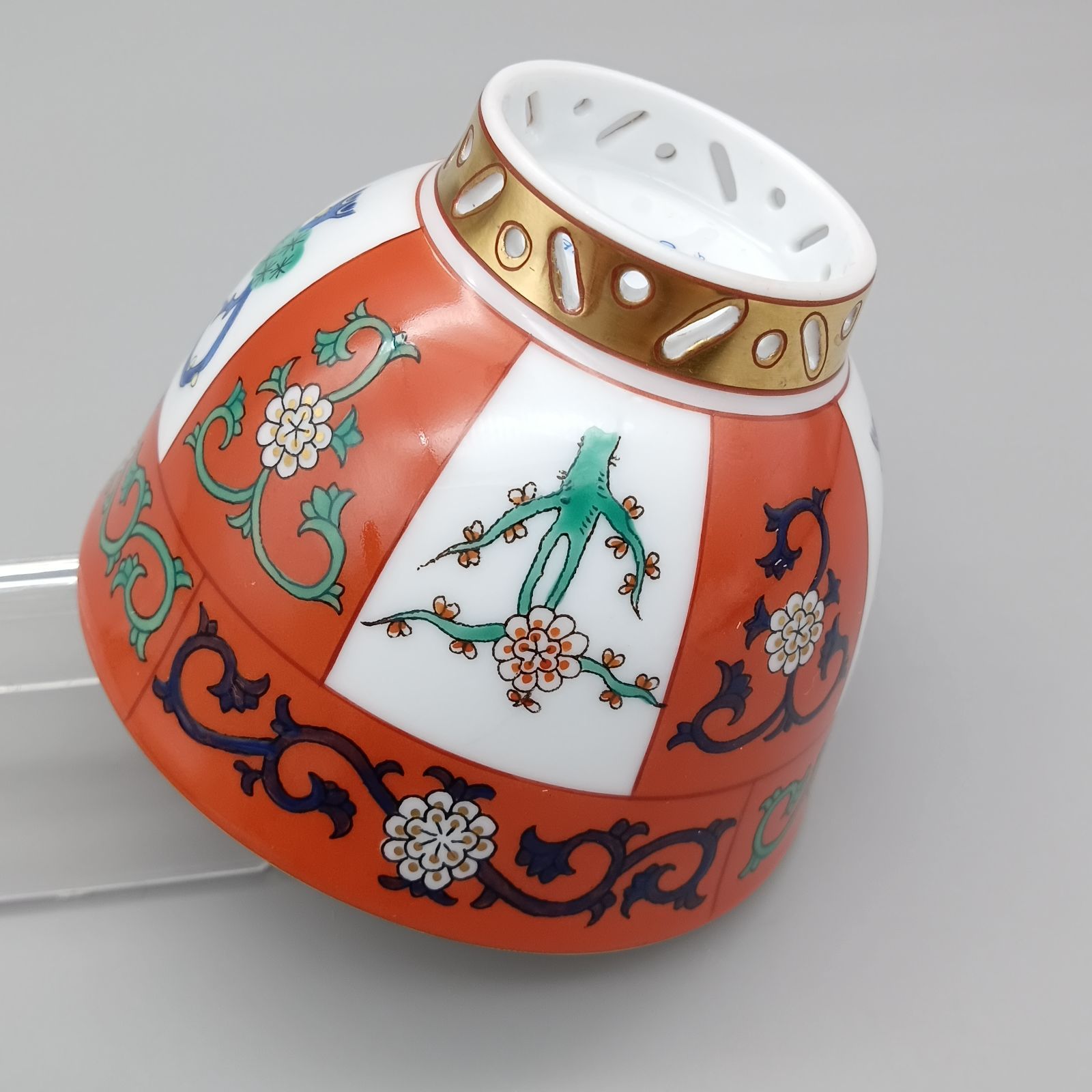 ヘレンド シノワズリ 西安の赤 ゲデレ マンダリン デミタス カップ