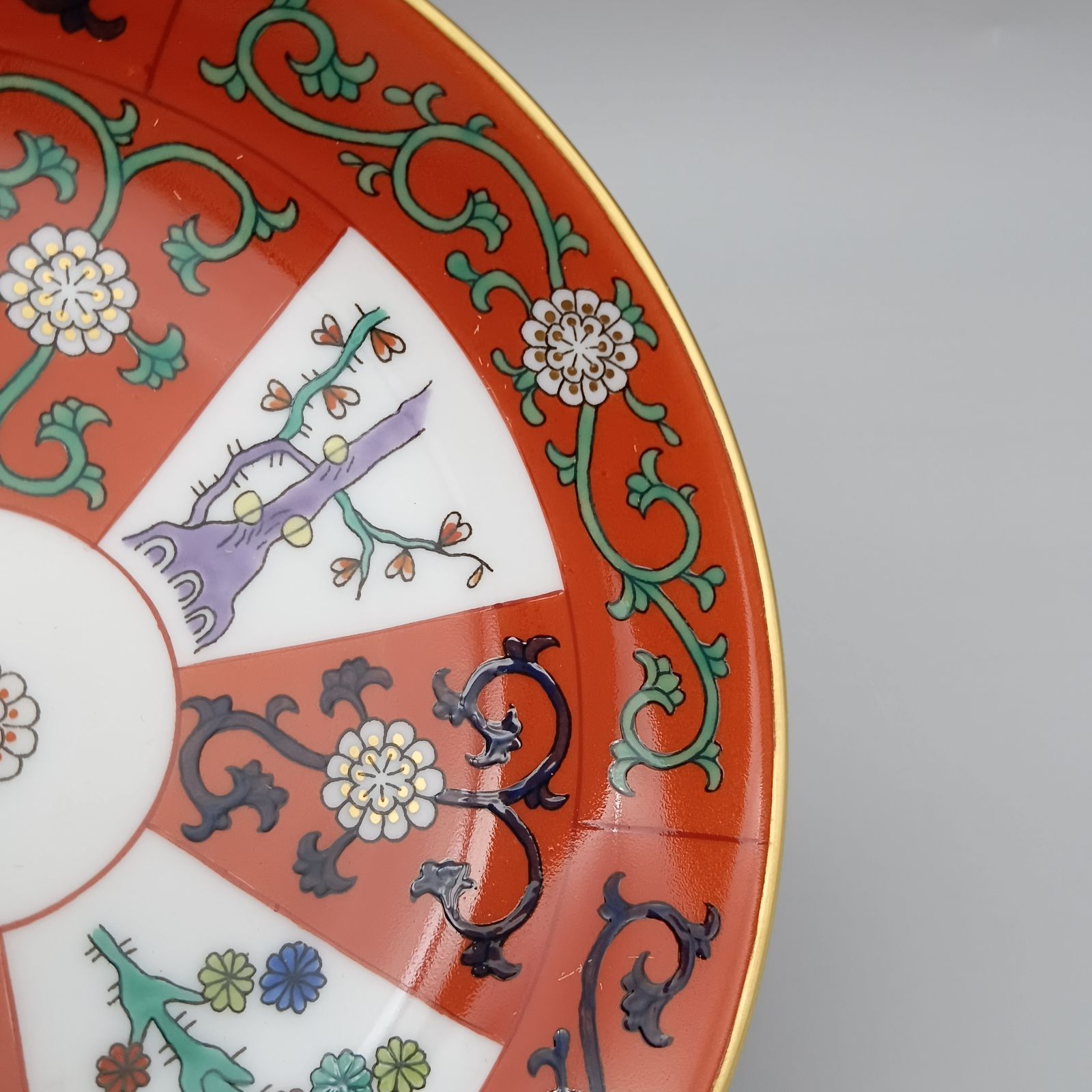 ヘレンド シノワズリ 西安の赤 ゲデレ マンダリン デミタス カップ