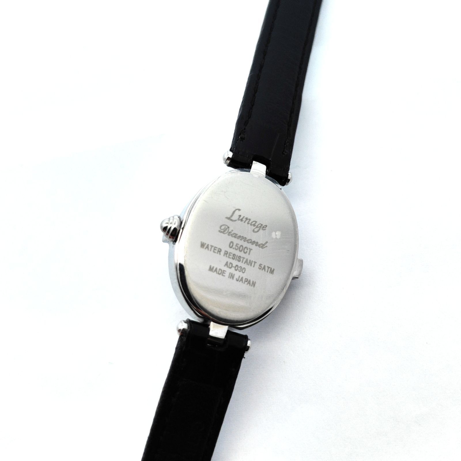 レディース時計 Lunage 天然ダイヤモンド0.50ct付き - メルカリ