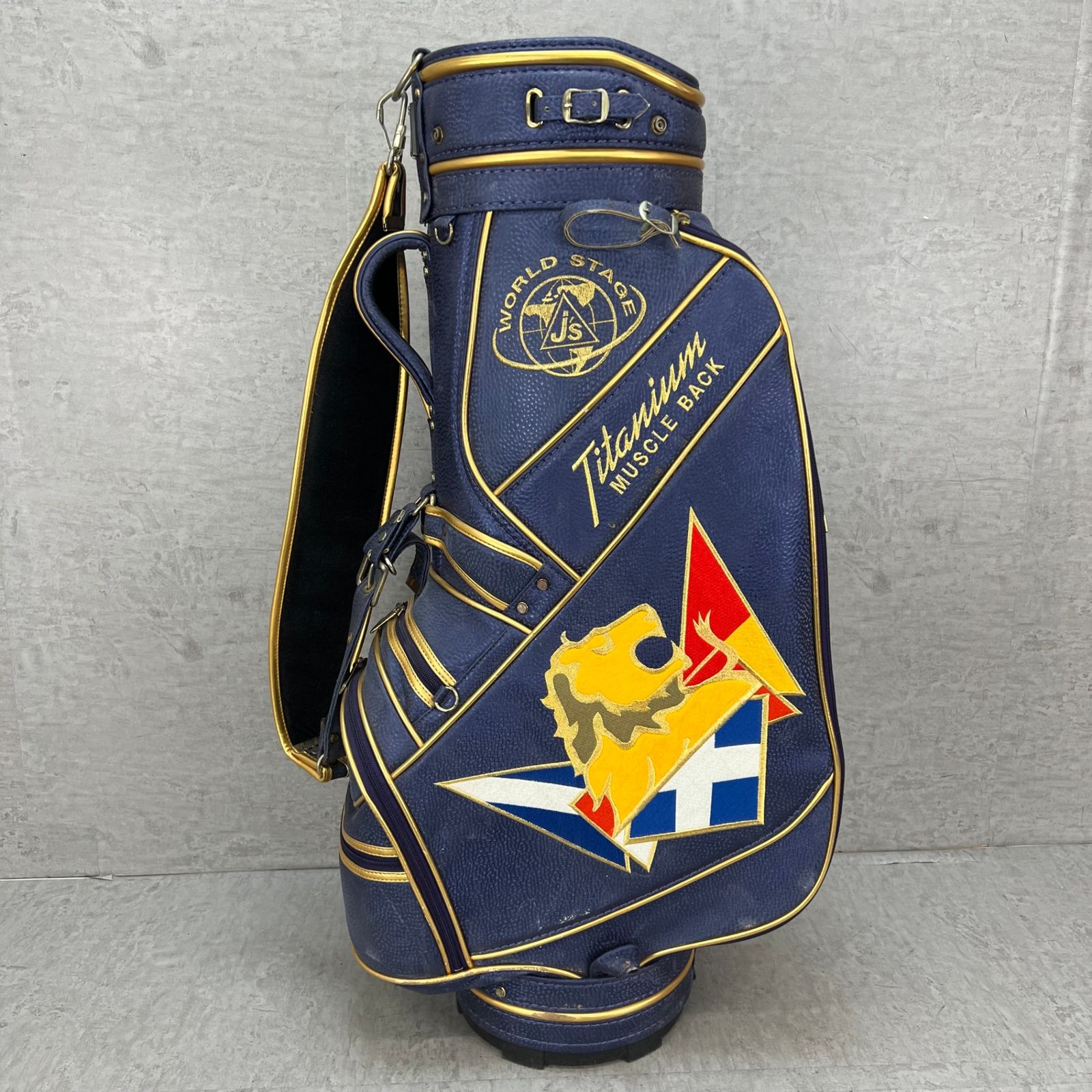 ジャンボ尾崎 JS ゴルフバッグ ボストンバッグ ジャンボ尾崎 JS ゴルフ