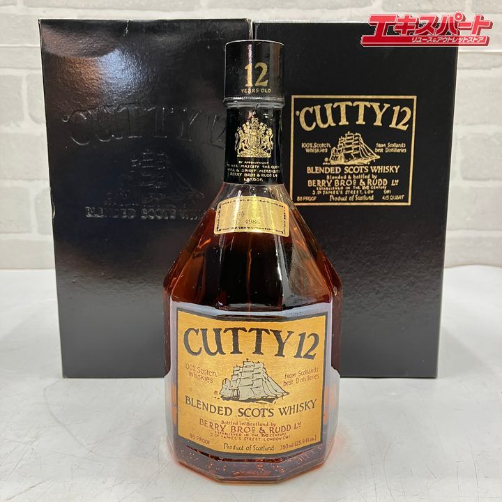 カティサーク スコッチウィスキー 12YEARS OLD 750ml 古酒　箱付 カティサーク 12年 ウイスキー 750ml 箱付 - メルカリ