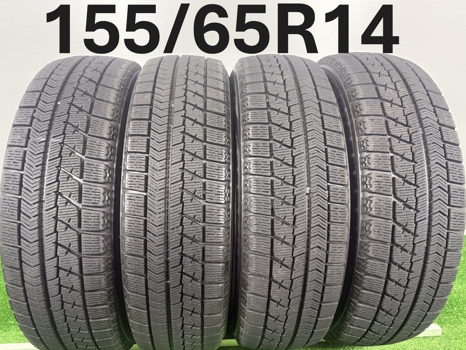 155|65 R 14 ブリヂストン VRX 2020年製 4本 冬 タイヤ スタッドレス TB 907