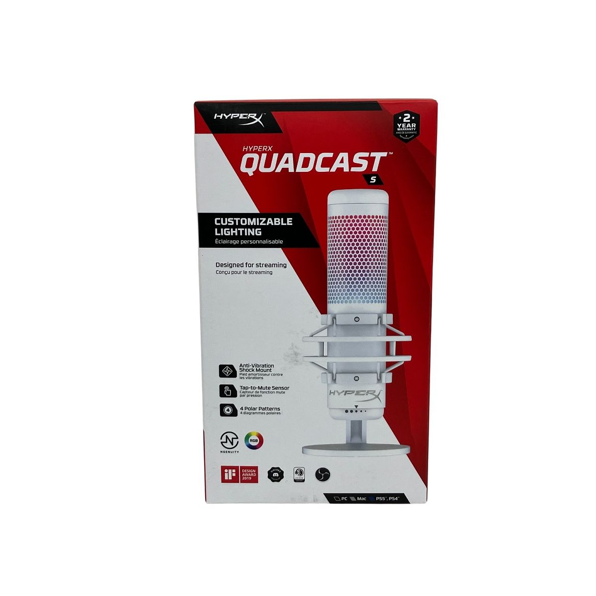 HYPER X QDC 001 QuadCast S コンデンサーマイク 音響機材