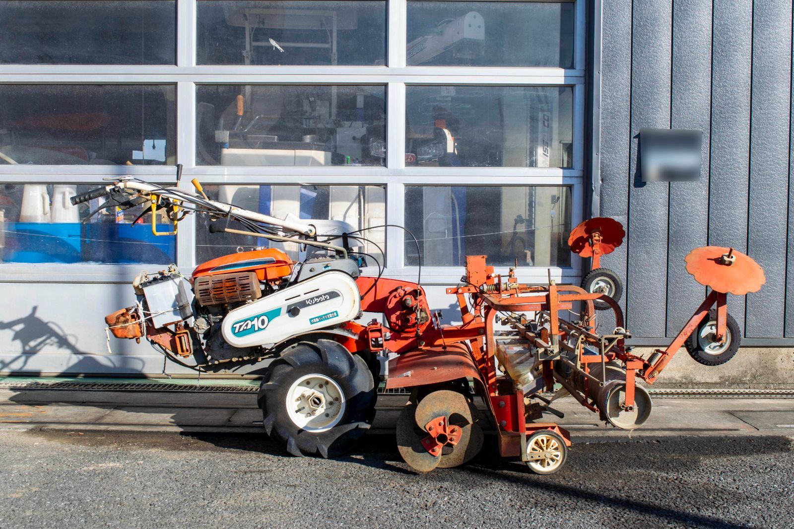 訳あり品 埼玉発 クボタ マルチャー 管理機 TA10 10馬力 ガソリン