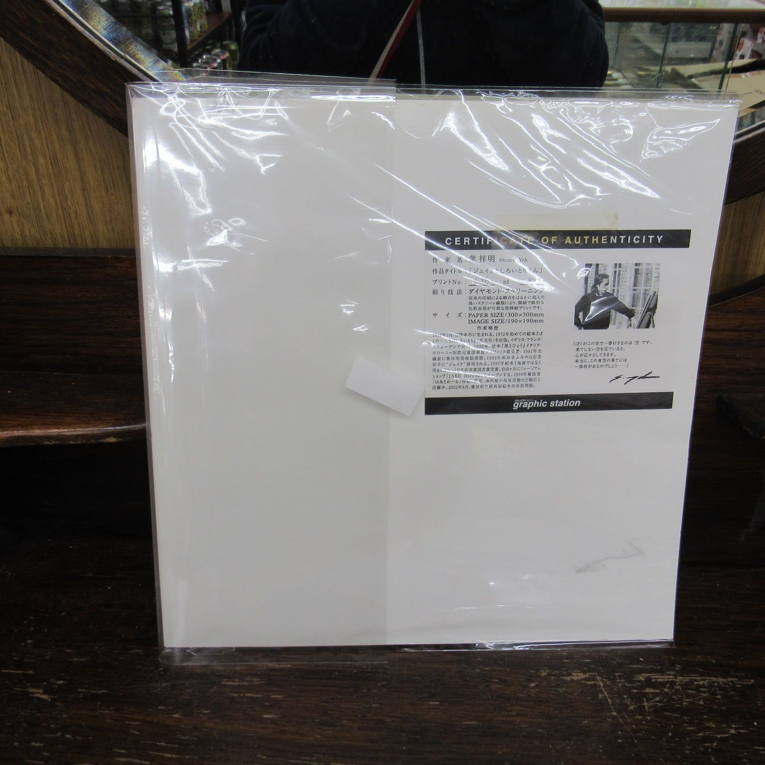 葉 祥明 【ジェイクとしろいとりさん】636/800 ダイヤモンド