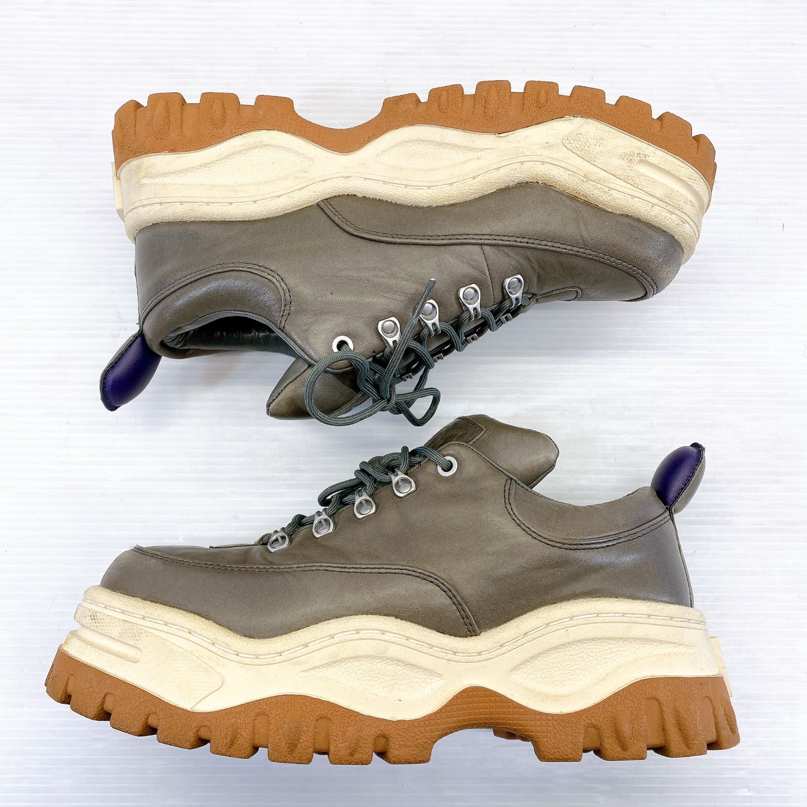  ◆ Eytys エイティス Angel レザー 厚底 シューズ スニーカー 27.0㎝ 品 スニーカー 靴