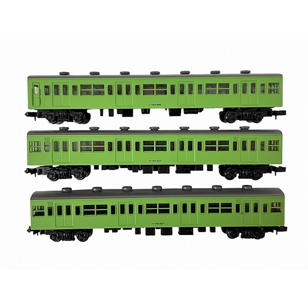 KATO 10-037 通勤電車103系 KOKUDEN-003 ウグイス Nゲージ 3両セット