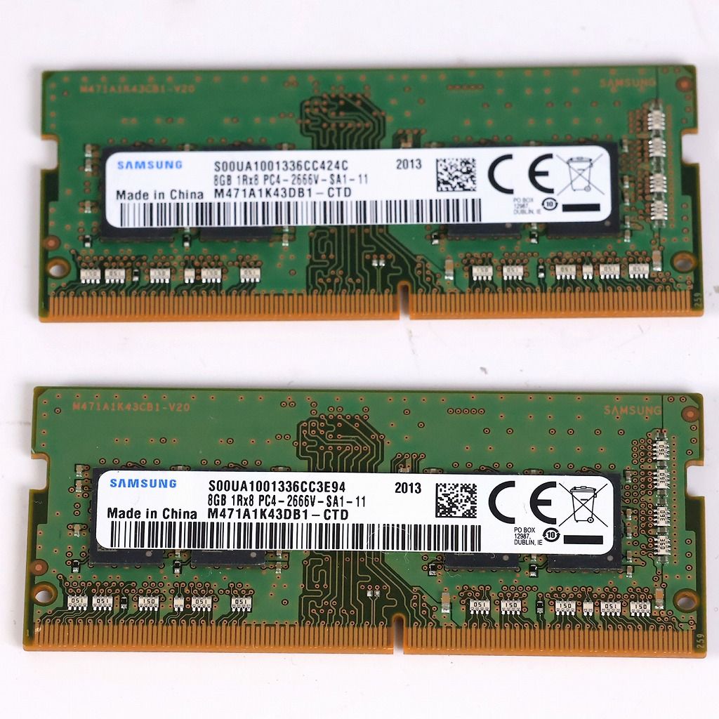 DDR 4メモリ 8 GB x SAMSUNG -CTD
