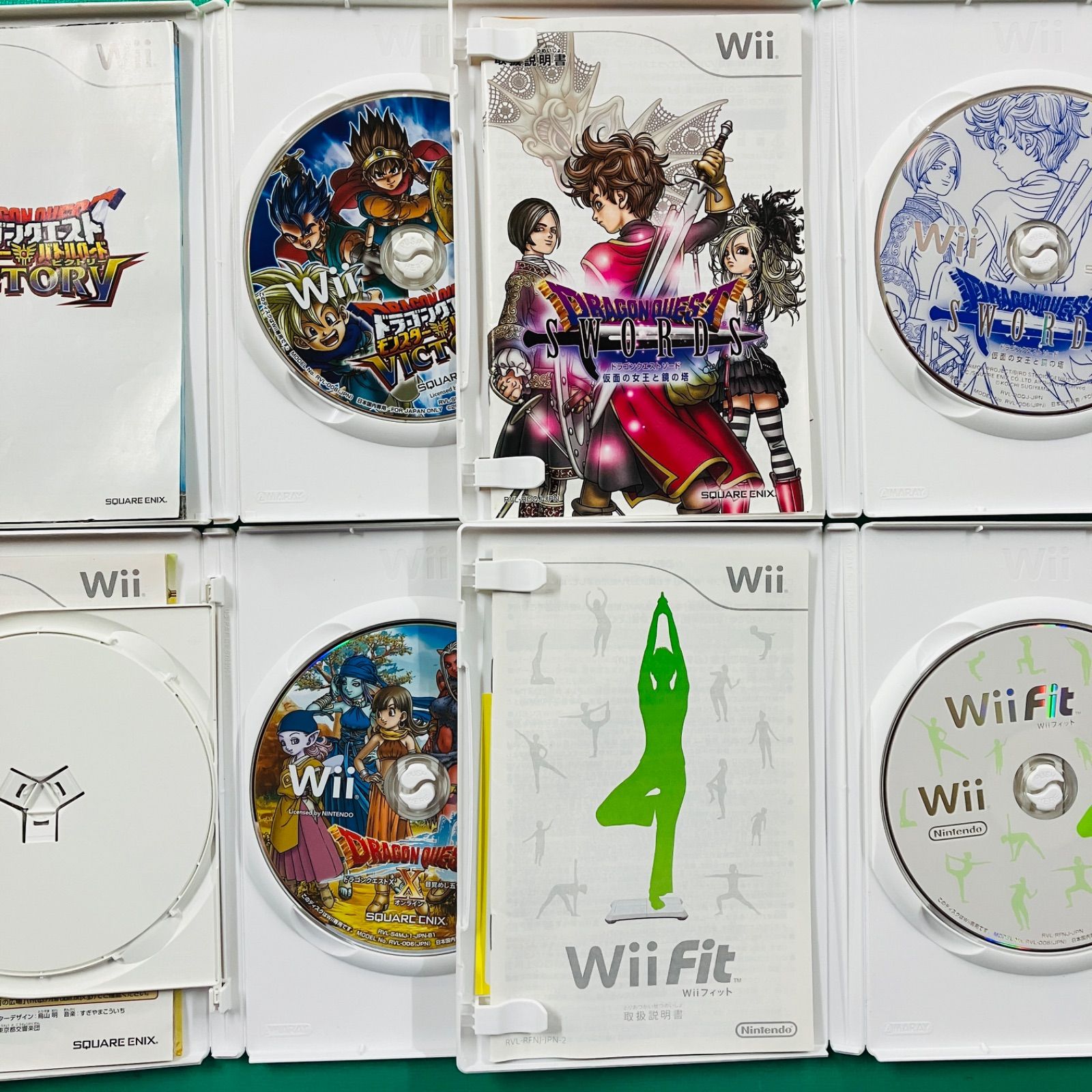 3点セット＋おまけ】Wii ドラゴンクエスト モンスターバトルロード