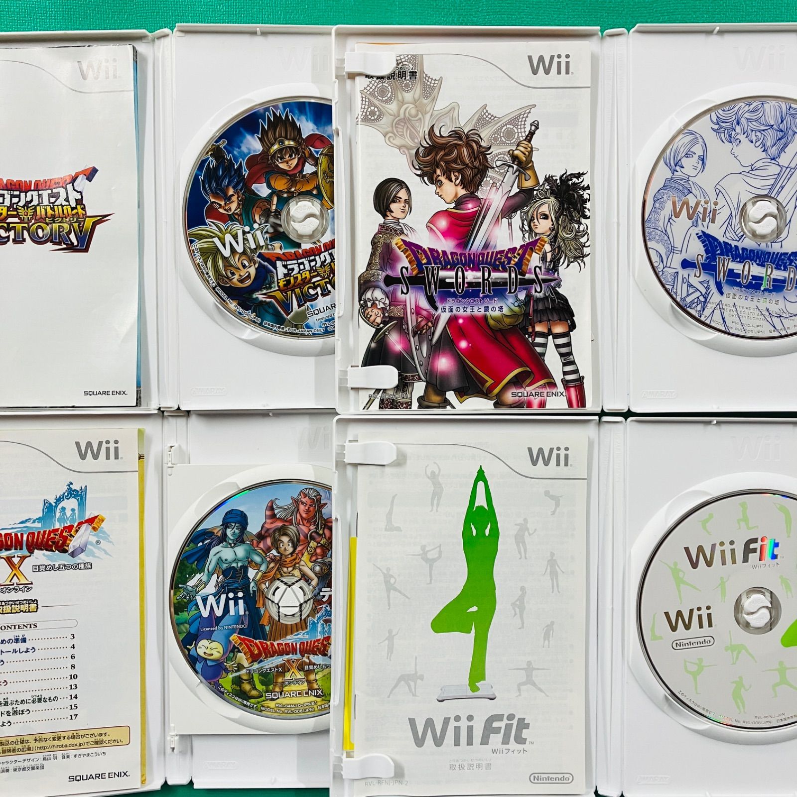 3点セット＋おまけ】Wii ドラゴンクエスト モンスターバトルロード