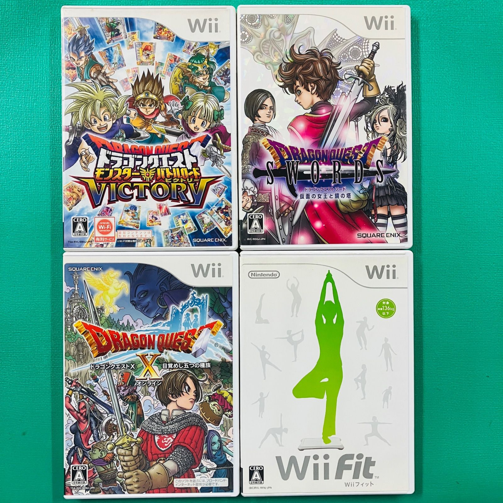3点セット＋おまけ】Wii ドラゴンクエスト モンスターバトルロード