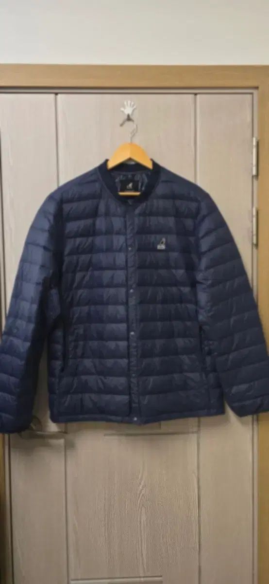 カンゴール メンズ 軽量 ダウン ネイビー XL