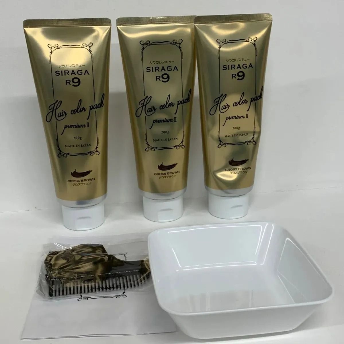 G1289 SIRAGA R9 シラガレスキュー ヘアカラーパック プレミアム2