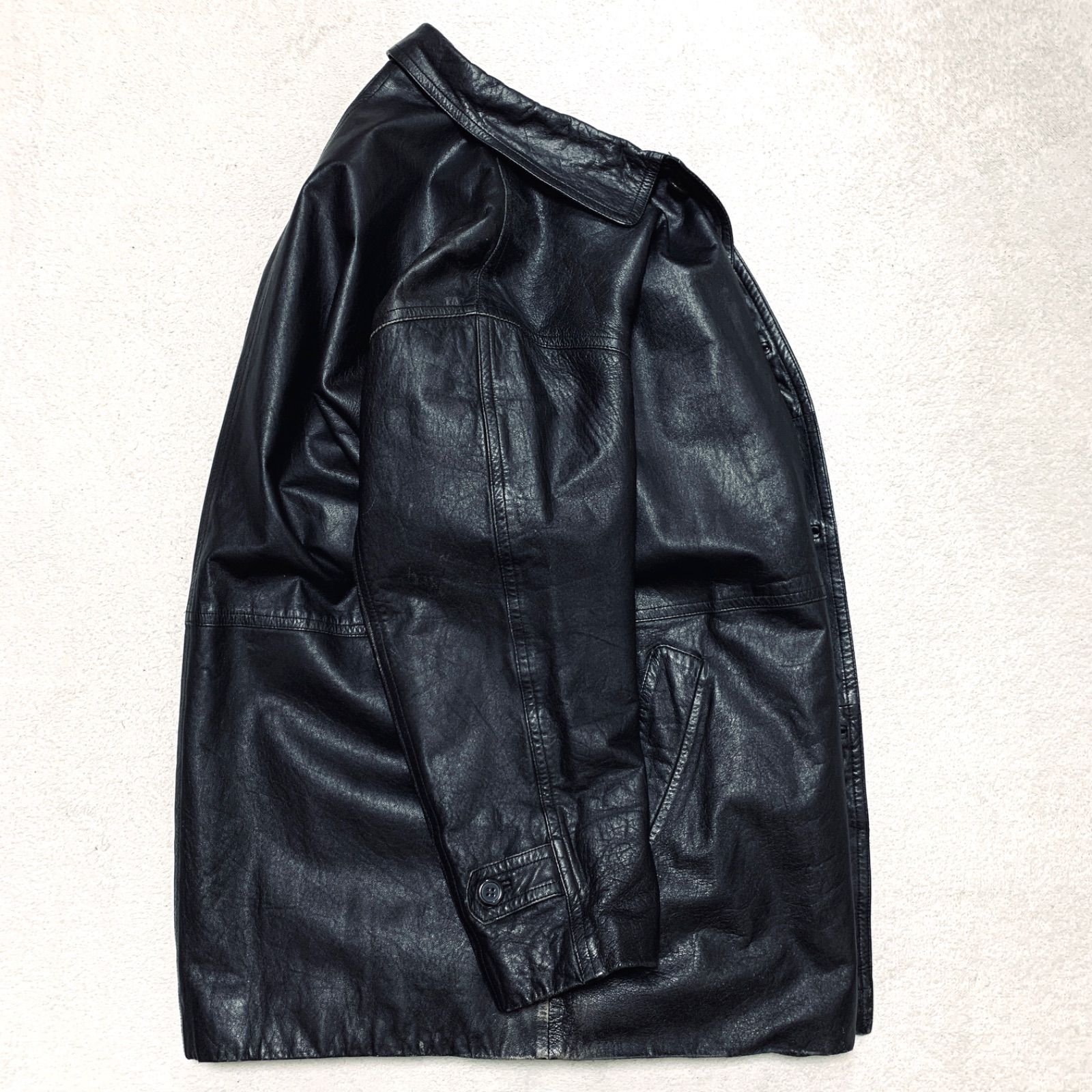 J.PRESS レザーコート バルマカーンコート カーコート ステンカラー