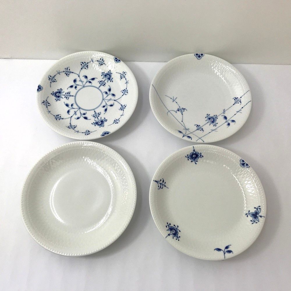 ★美品未使用★ロイヤルコペンハーゲン ブルーパルメッテ プレート 20cm 5枚 ROYAL COPENHAGEN（ロイヤルコペンハーゲン） 並行輸入品 【Winter