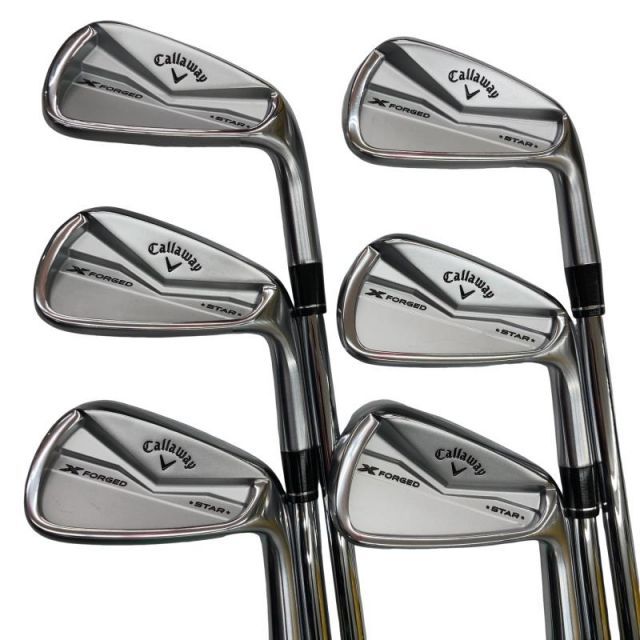 キャロウェイ X FORGED STAR 2025 6 S アイアンセット IR NS PRO 950 GH neo フレックスS メンズ 男性用 右利き 右用 Bランク ゴルフクラブ