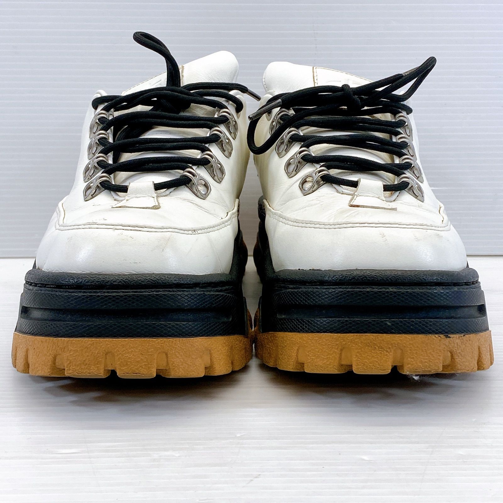 ◆ Eytys エイティーズ 厚底 シューズ スニーカー Angel 26.0㎝ ホワイト ブラック 品