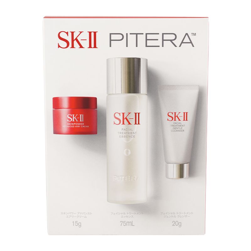 SK-ll ピテラ(TM) ユース エッセンシャル セット 洗顔 化粧水 乳液状