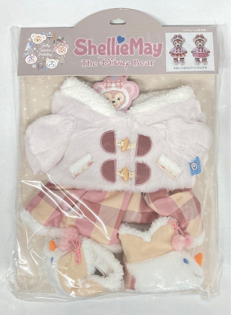 東京ディズニーシー コスチュームセット Duffy and Friends シェリーメイ 雪だるまブーツ |Jolly Winter Holiday 2019