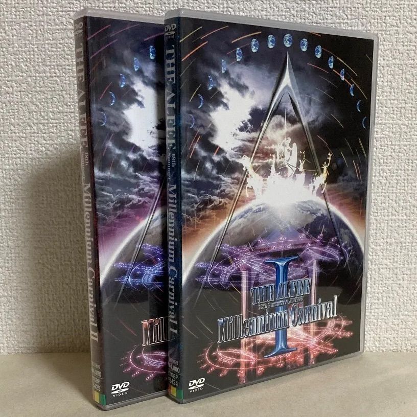 DVD/THE ALFEE Millennium Carnival Ⅰ,Ⅱ - メルカリ