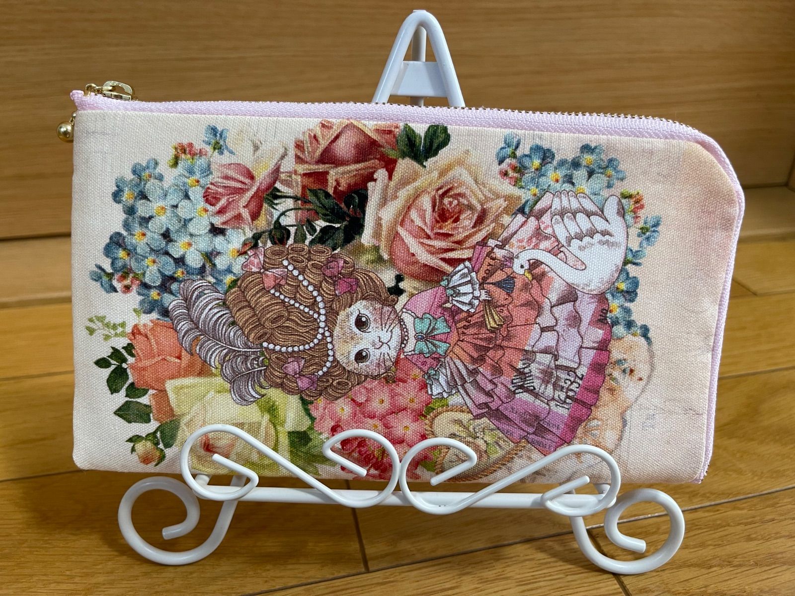 ④ ジョリーフルール コラージュコラージュ L字ファスナー 長財布