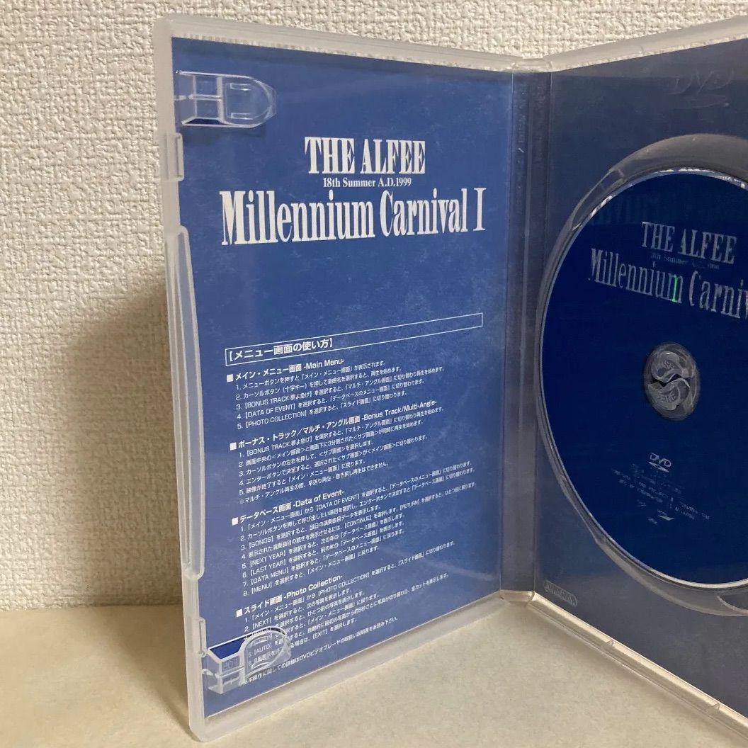DVD/THE ALFEE Millennium Carnival Ⅰ,Ⅱ - メルカリ