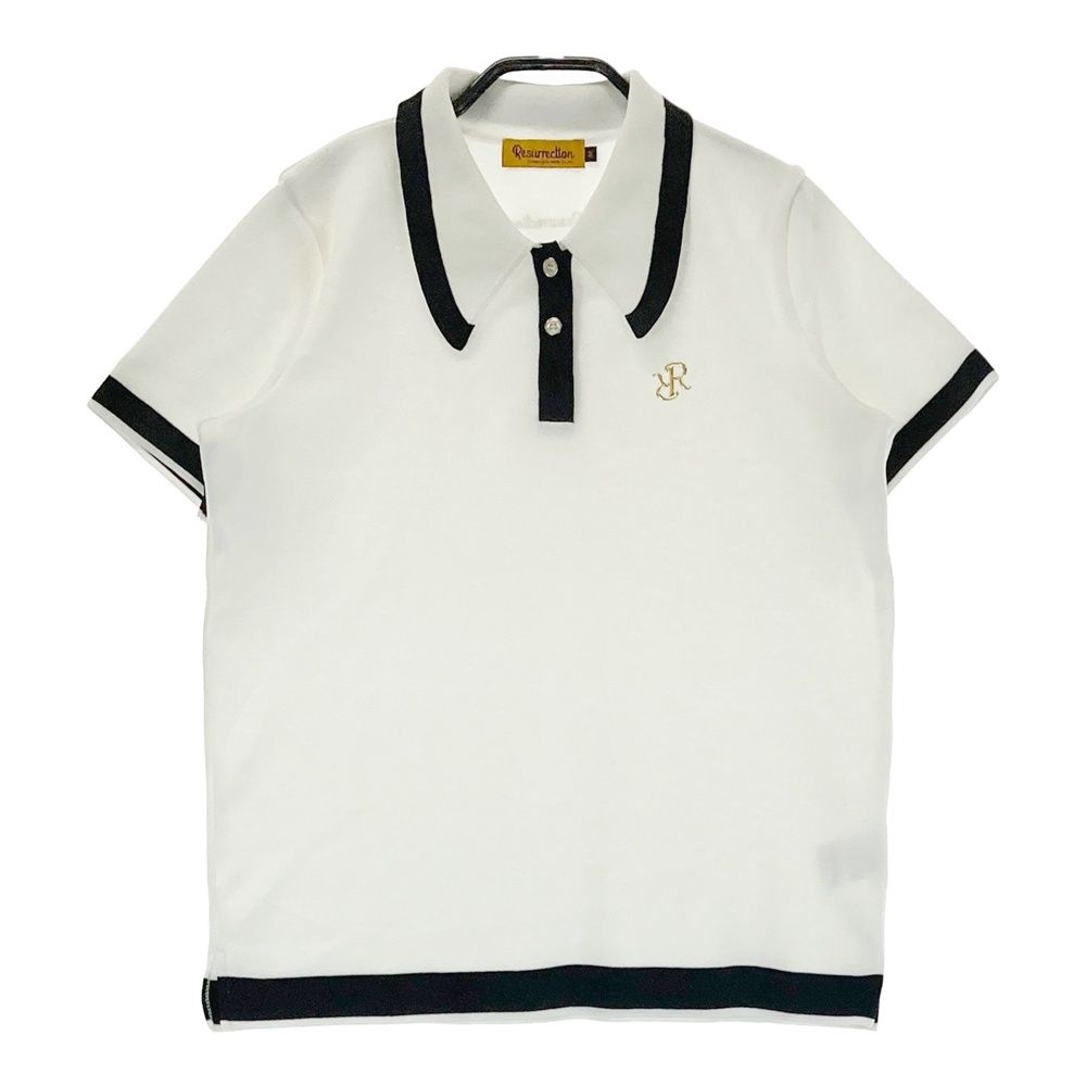 RESURRECTION (レザレクション) ポロシャツ Resurrection セール レザレクション レディース エンボスポロシャツ