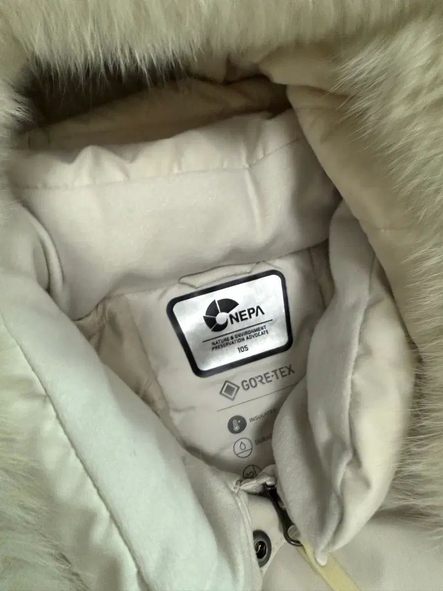 ネパ ゴアテックス ダウンジャケット ロング丈