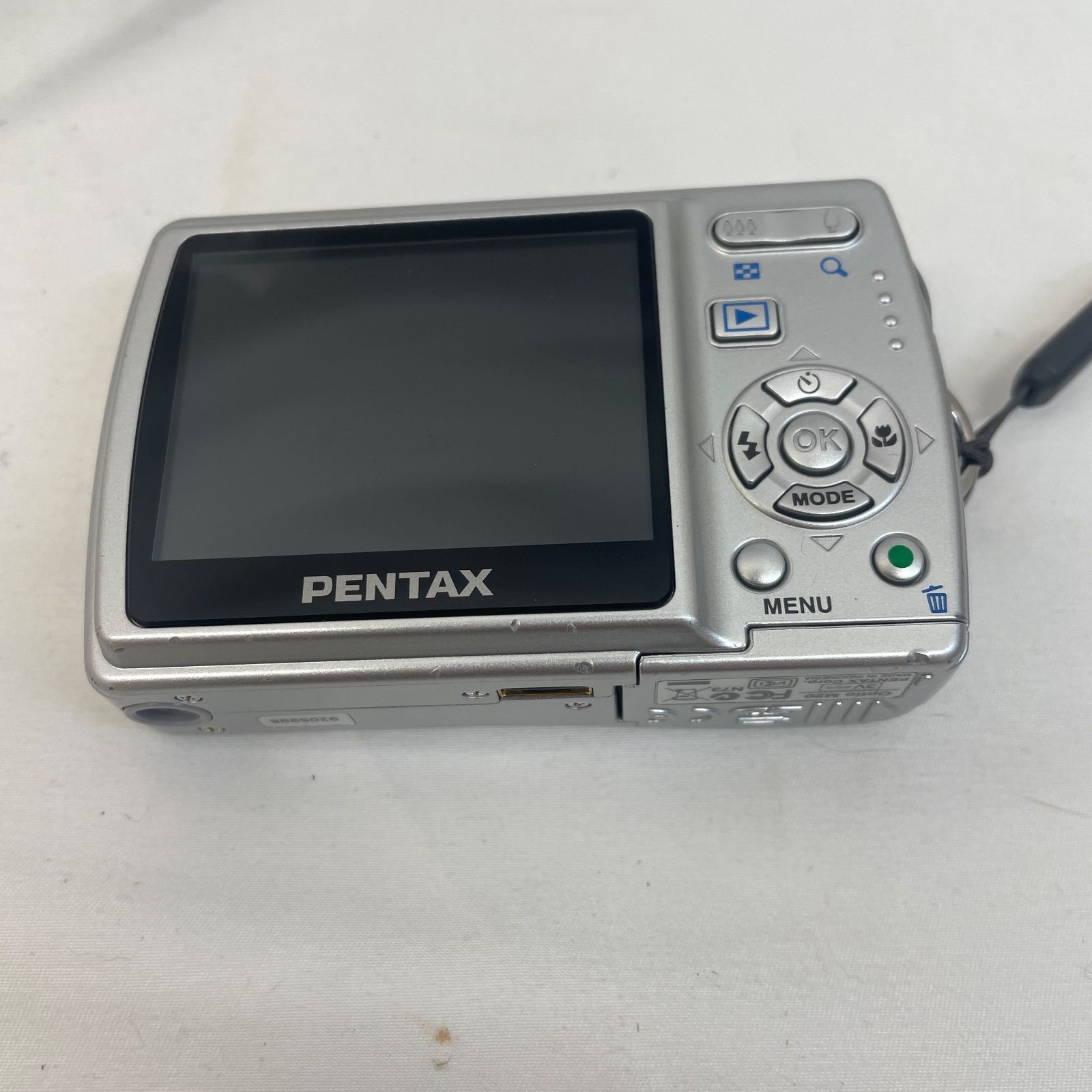 K【動作未確認】PENTAX Optio M20 付属品あり - メルカリ